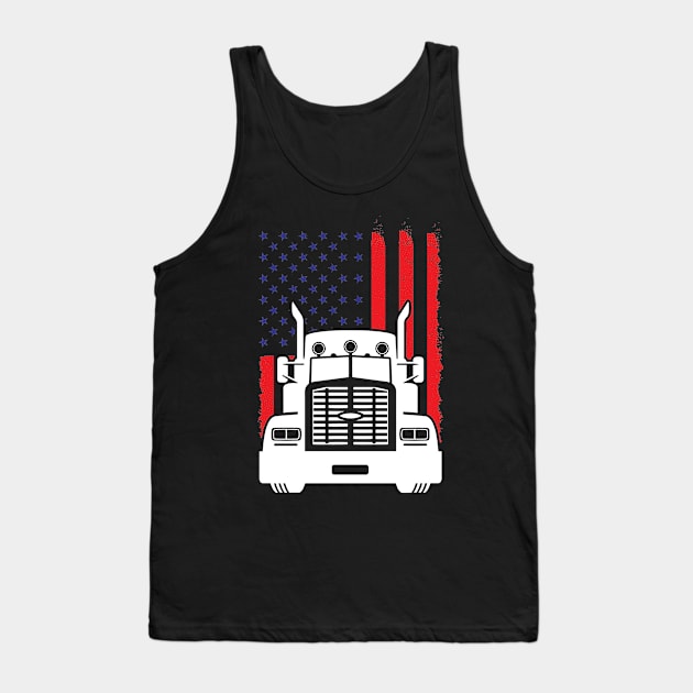 American truckdriver Tank Top by BunnyCreative